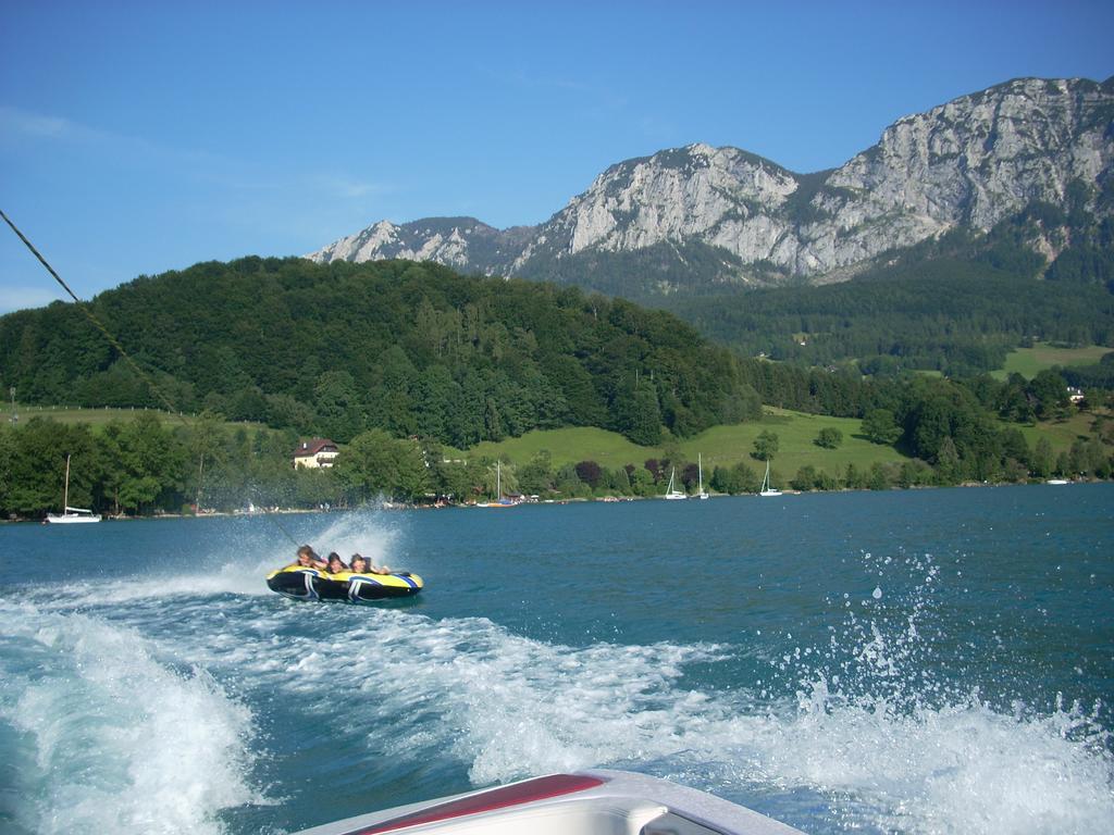 Attersee-Chalet Angermann Familie Spalt Appartement Steinbach am Attersee Buitenkant foto