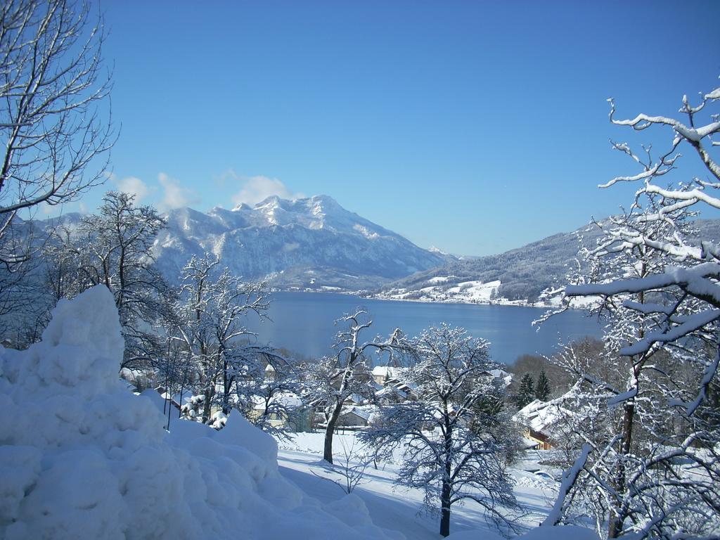 Attersee-Chalet Angermann Familie Spalt Steinbach am Attersee Buitenkant foto