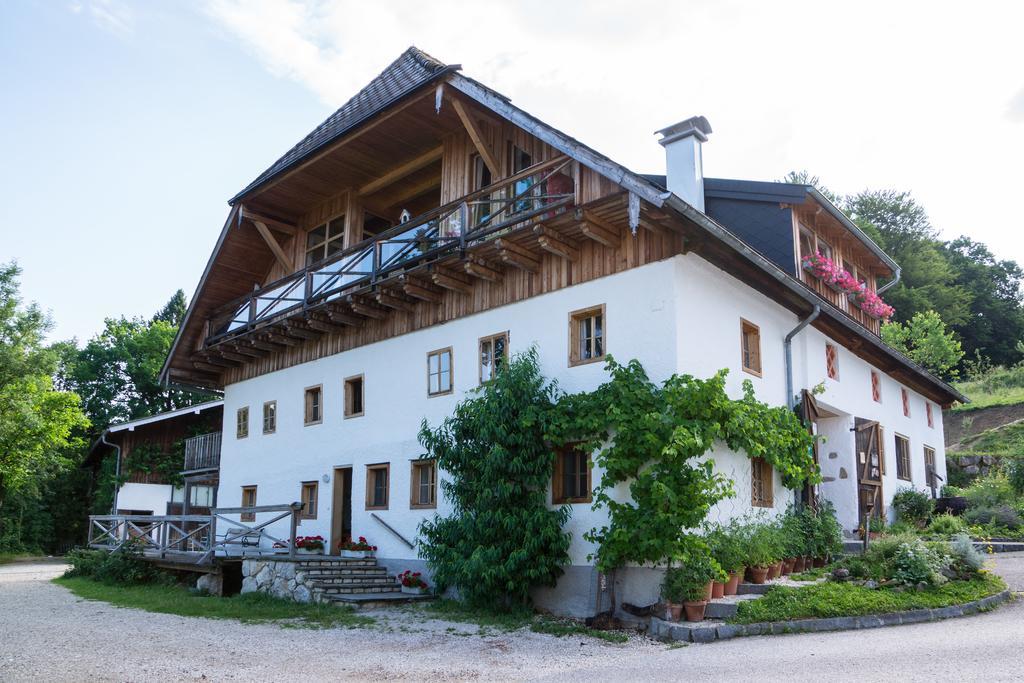 Attersee-Chalet Angermann Familie Spalt Steinbach am Attersee Buitenkant foto
